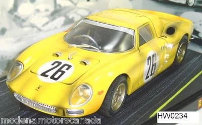FERRARI 250 LM LeMANS YELLOW #26 1/18 HOT WHEELS DIRTY RACING SPECIAL SHIPS FREE - Image 1 of 4