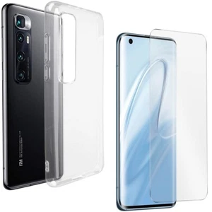 For XIAOMI MI10 ULTRA CLEAR CASE + TEMPERED GLASS SCREEN PROTECTOR SHOCKPROOF - Picture 1 of 12