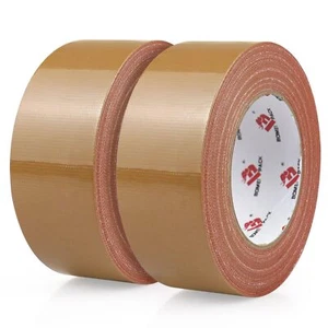 BOMEI PACK 2 Pack Brown Duct Tape Waterproof,2 Inch x 30 Yards,10 Mil... - Picture 1 of 6