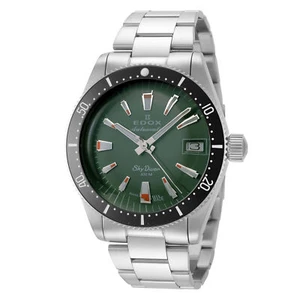 Edox Men's SkyDiver 38mm Automatic Watch 80131-3NM-VI - Picture 1 of 3