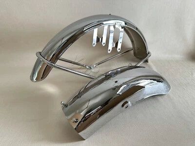 Guardabarros delantero y trasero Suzuki GT750 cromo alta calidad 63113-31000, 53100-31702-rep Foto 1 de 4