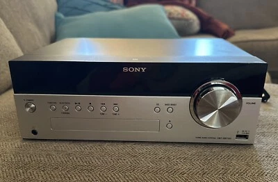 Sony CMT-SBT100 CD Receiver Bluetooth AM/FM Audio System No Remote or Speakers - Image 1 of 4