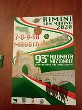 Medaglia e locandina ANA - 93° Adunata Nazionale Alpini - Rimini 2020