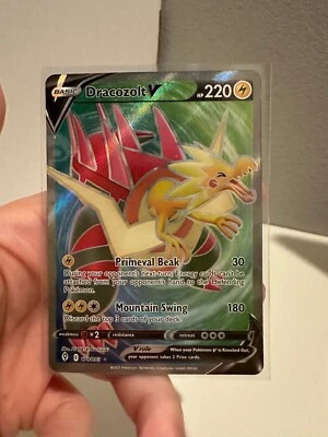 1x Pokemon TCG Evolving Skies 178/203 - Dracozolt V - Ultra Rare - NM 1218#5-7 - Image 1 of 4