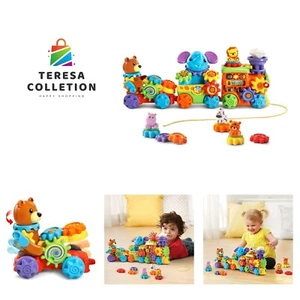 GearZooz Roll and Roar Animal Train Frustration Free Packaging - Imagen 1 de 7