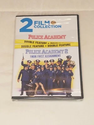 Police Academy & Policy Academy DVD, Classic 2 Film Collection Sealed - Image 1 of 2