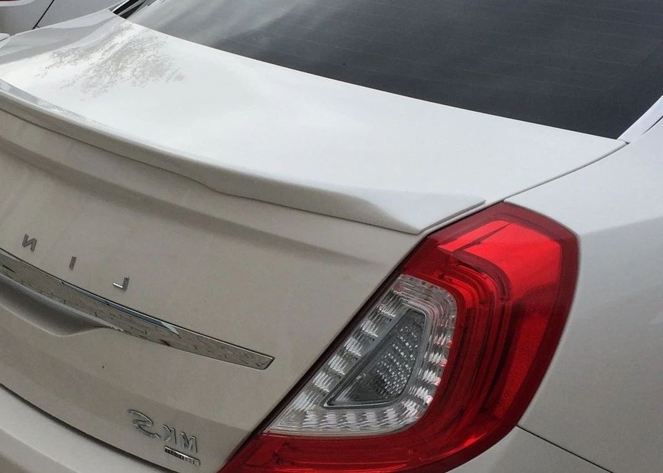 Spoiler For Lincoln MKS 2013-2016 Lipmount Factory Style Unpainted Primer New - Image 1 of 4
