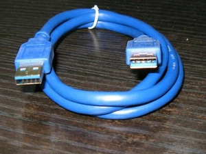 3FT USB 3.0 A Male to A Male USB to USB Cable Speed Cord for Data Transfer 1M - Photo 1 sur 7