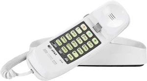 AT&T Basic Trimline Telefon przewodowy Pojedyncza linia Nie wymaga zasilania prądem przemiennym Możliwość montażu na ścianie - Zdjęcie 1 z 3