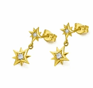 Pendientes Estrellas Polares Oro Amarillo 18 k Lecarré GB088OA.00-C.Presión - Imagen 1 de 4