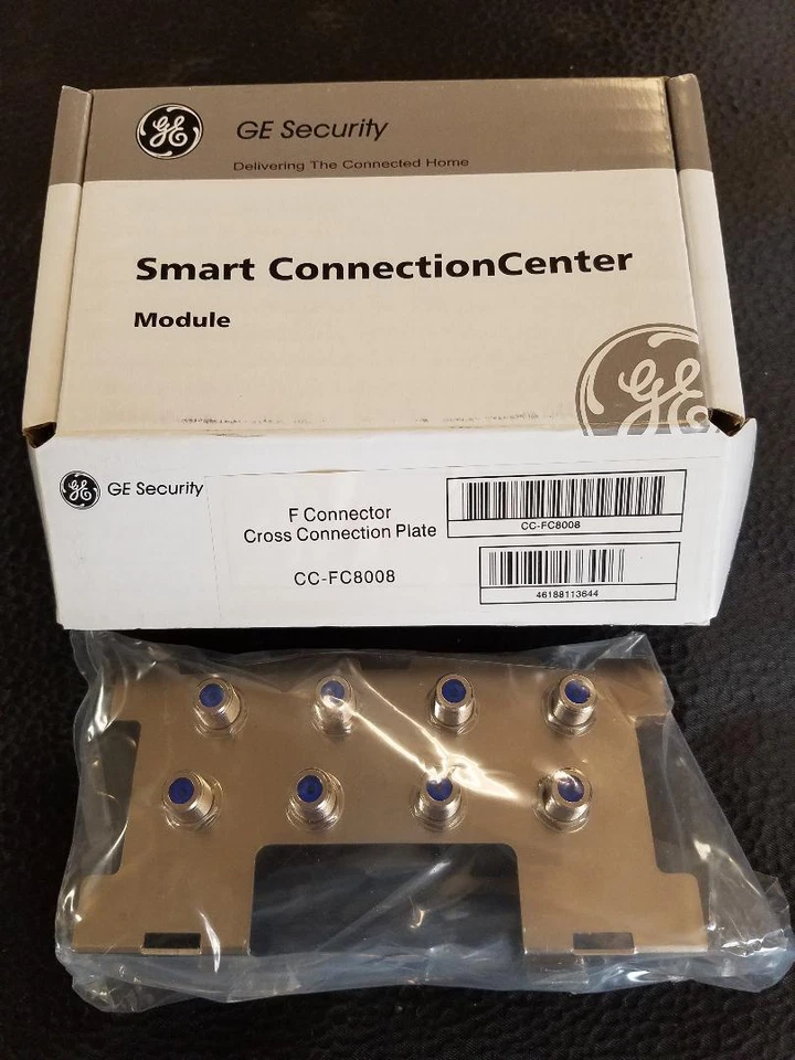 GE Security CCFC8008 F-Connector Cross-Connection Plate — 第 1/1 张图片