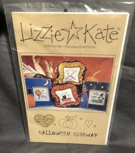 Lizzie Kate ‘Halloween Highway’ #083 Cross Stitch Charts - Picture 1 of 2