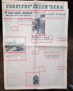 WW2-LIVORNO, L' Hate Blind Der ! Si Abatte Auf Stadt 'Der 30-06-1943 N. - Bild 1 von 1