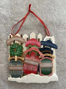 Kurt Adler 5 Sleds Ornament For Personalization New Resin 4.5” - Picture 1 of 2