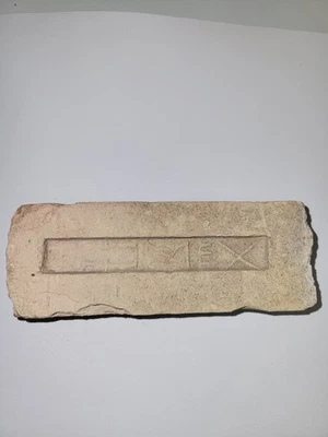 Ladrillo estampado México de colección recuperado en Texas bronceado claro o melocotón Foto 1 de 4