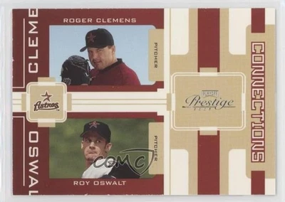 2005 Плей-офф Prestige Connections Роджер Клеменс Рой Освальт #C-6 - Изображение 1 из 2