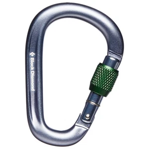 Black Diamond - Pearlock Screwgate grey HMS Karabiner Schrauber Klettern - Picture 1 of 1