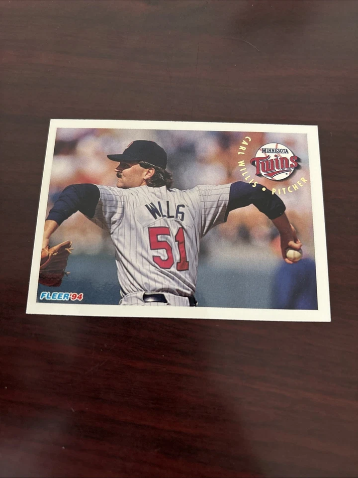 1994 Fleer #222 Carl Willis Minnesota Twins - Image 1 of 1