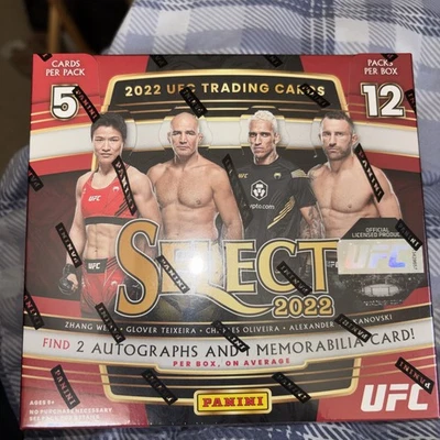 2022 Select UFC Hobby Box Factory Sealed - Image 1 of 2