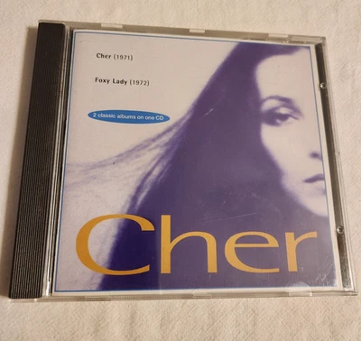Cher Foxy Lady CD 2 Classic Albums 1 CD 1971 1972 Rare Foto 1 de 3