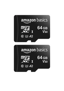 Amazon Basics, MicroSDXC UHS-I Class 10 Memory Card with Full Size Adapter - Picture 1 of 5