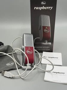 Blue Raspberry USB Condenser Microphone – Portable Studio Quality Mic - Picture 1 of 8