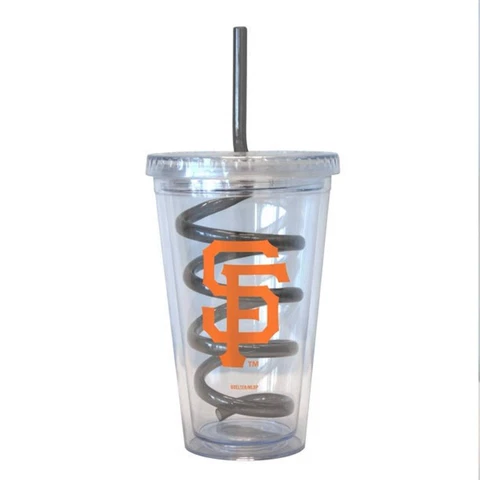 San Francisco Giants Swirl Straw Tumbler - 16oz Cover