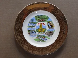 PLACA DE COLECCIONISTA DE PORCELANA DE 10" IDAHO CON MONTAJE EN PARED - Imagen 1 de 2