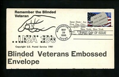 Ranto Cachet US FDC #2966 on U600 War Veterans military dog tags 1995 - Image 1 of 2