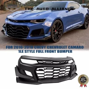 Full Front bumper replacement For 2016-2018 Chevy Chevrolet Camaro 1LE style - Picture 1 of 7