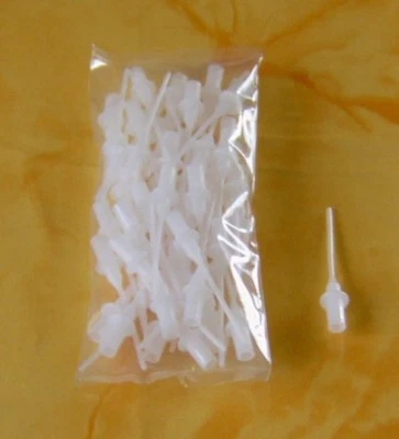 50 Fein Dosierspitzen für Sekundenkleber zum Aufstecken auf die Flasche/Spitze - Bild 1 von 3