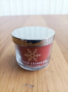 Bath & Body Works "Frosted Cranberry" Mini Scented Candle - Picture 1 of 3