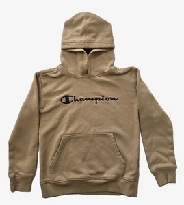 Champion Tan Hoodie w/Front Pocket Boy Size S 6/7 - Picture 1 of 3