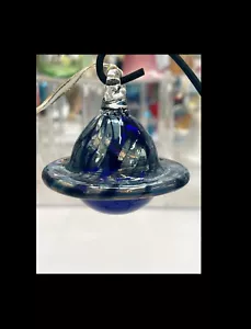 Adorno OVNI azul cobalto - Imagen 1 de 1