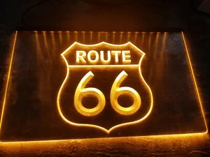 Route 66 LED-Schild.  - Picture 1 of 1
