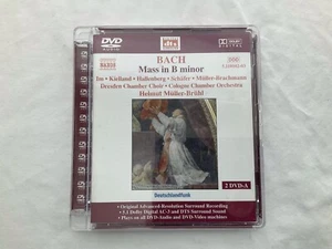 JS Bach (1685 - 1750) Mass in B minor DVD Audio 2 Set - Foto 1 di 4