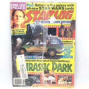 Starlog Magazine #191 June 1993 Steven Spielberg's Jurassic Park In Packaging - Picture 1 of 3