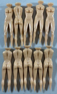 Lot of 10 Naked Woman Lady Novelty Golf Tees Girl Tease Nude Risque Plastic - Picture 1 of 1