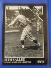 1994 The Sporting News Conlon Collection Slim Sallee Card #1020 Cincinnati Reds