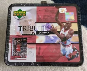 NEW 1999 Upper Deck Tribute Jordan Lunch Box Factory Sealed Card Set Michael - Picture 1 of 5