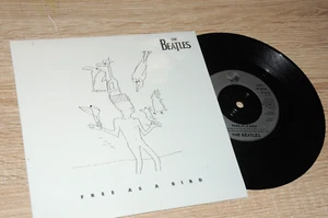 THE BEATLES free as a bird UNPLAYED import Italy 45 giri 7" - Foto 1 di 2