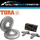 2 Front Disc Rotors + Brake Pads For Great Wall V200 V240 X240 2009~14 Rwd 4x4