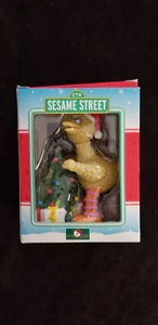 Kurt Adler Sesame Street Christmas Ornament Big Bird 1998 Vintage Santa’s World - Picture 1 of 3