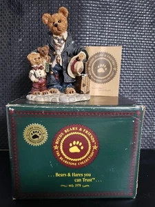 1997 Boyds Bears & Friends Ltd Edition "Uncle Gus and Gary... The Gift" so cute - Picture 1 of 5