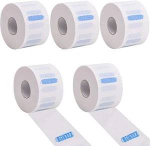 Einweg Friseur Papier Friseur dehnbare Halstücher (5er Pack) - Bild 1 von 11
