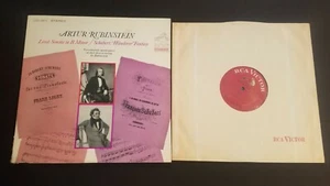 ARTUR RUBINSTEIN Liszt Schubert LSC-2871 LP Record Album Vinyl - Picture 1 of 9