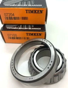 EE. UU. TIMKEN 07100/07204 RODAMIENTO DE RODILLOS TAPARED 1x2,04x0,591" - Imagen 1 de 5
