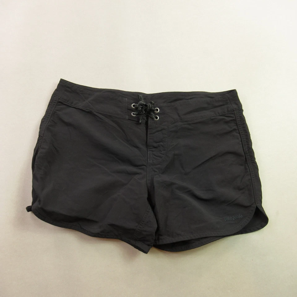 Pantalones Cortos Patagonia Mujer 8 Ligeros Exterior Chino Cordón Negro Foto 1 de 4