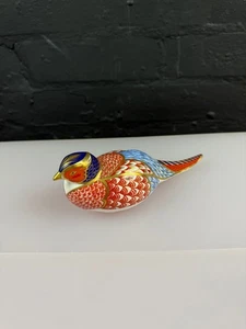 Royal Crown Derby Pheasant Paperweight No Stopper LIV 1994 2nd Quality - Picture 1 of 7