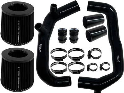 2 inch Inlet Intake hose pipe For BMW N54 135i 335i 535i Z4 BLACK BKAF V3 - Image 1 of 4